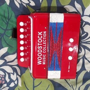 Woodstock kids accordion instrument toy